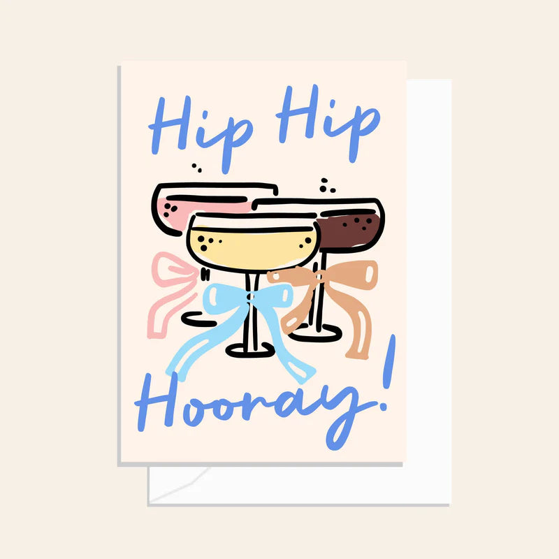 Hip Hooray Martini's Card