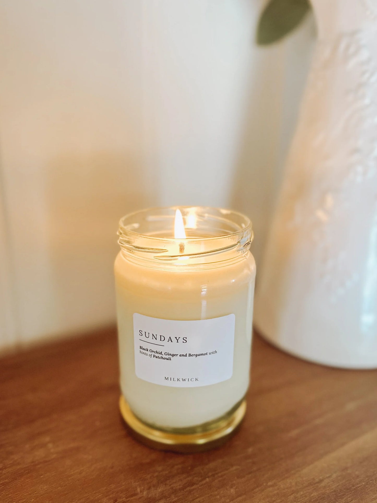Milkwick Sundays Candle