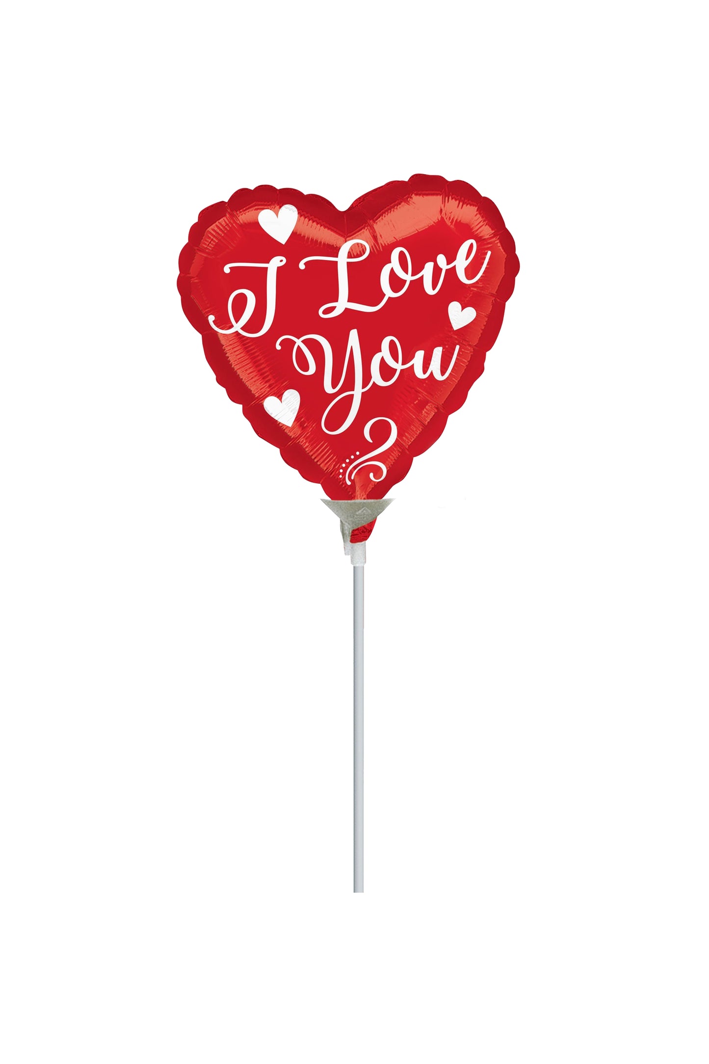 I Love You Stick Balloon Medium