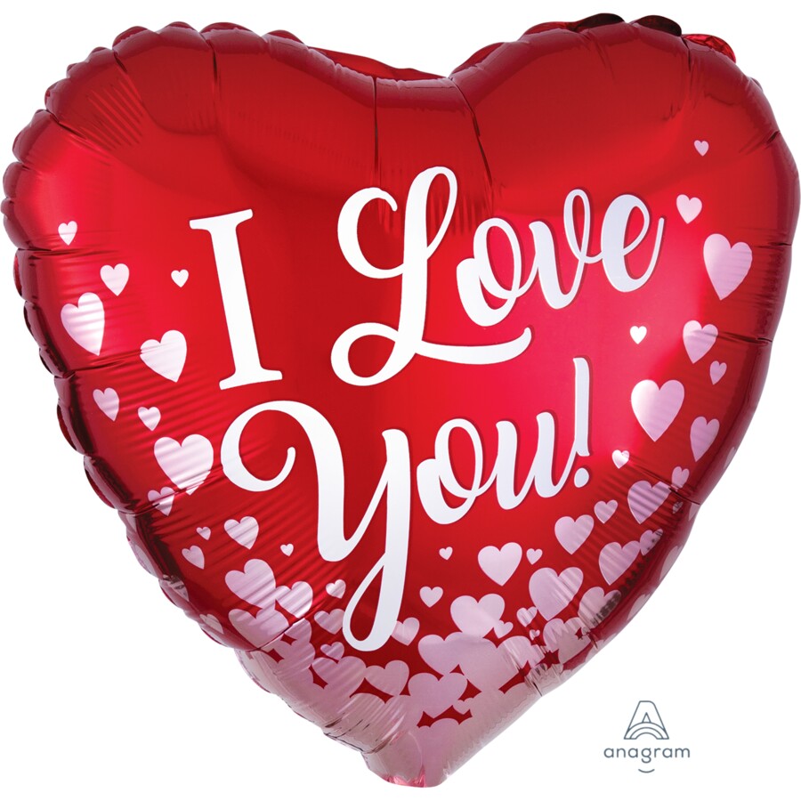 Love Helium Foil Balloon Large 45cm