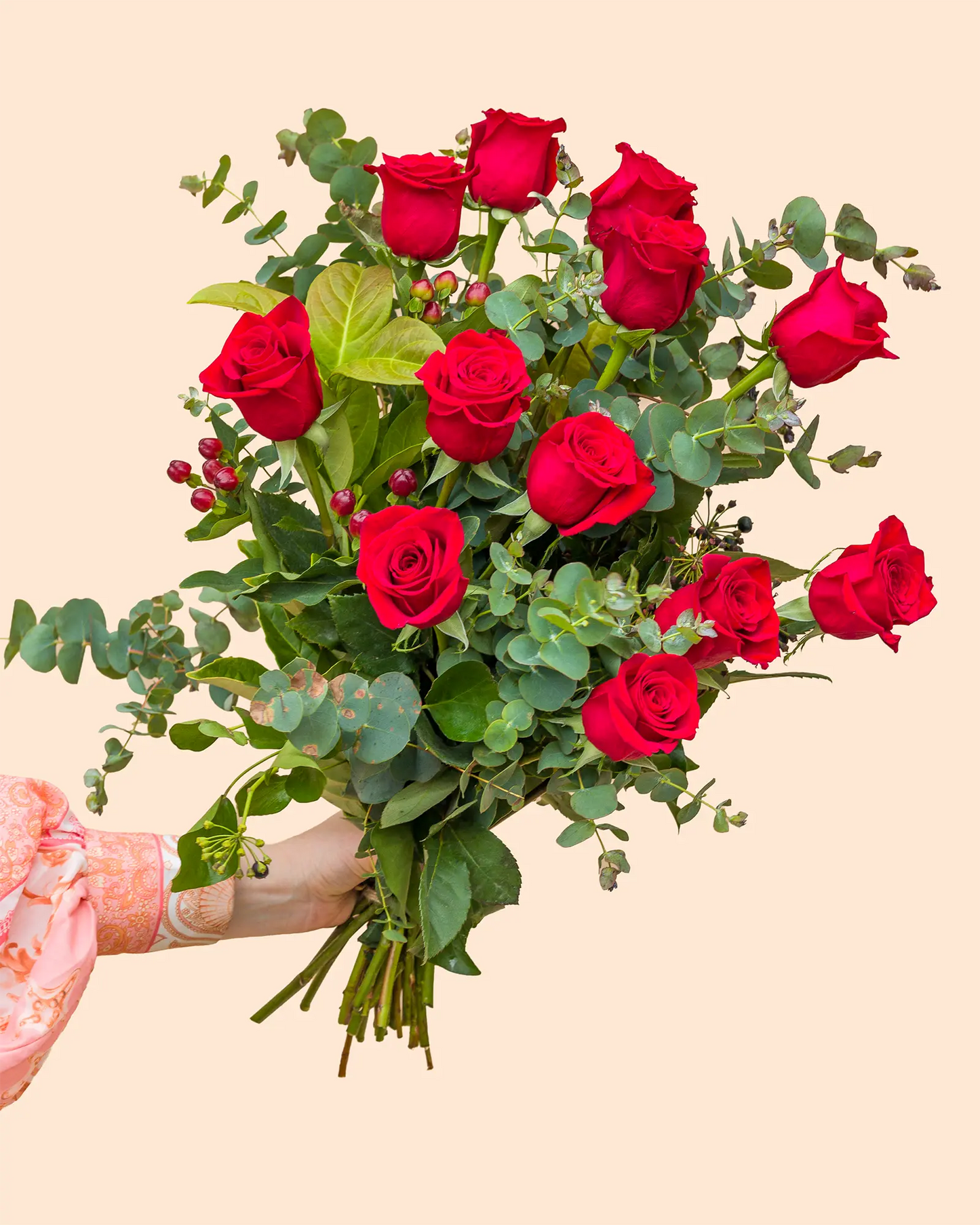 12 Red Rose Bouquet