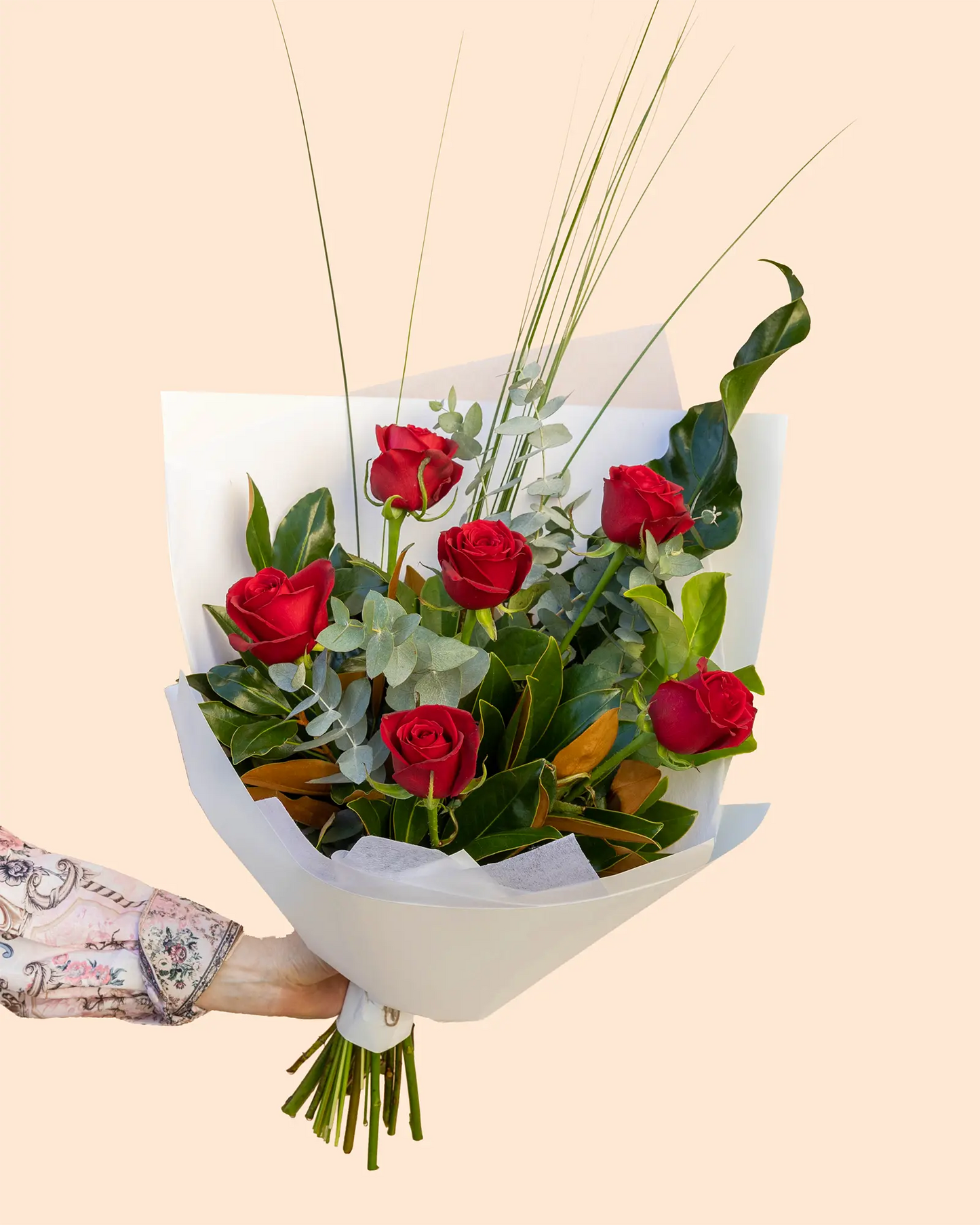 6 Red Rose Bouquet