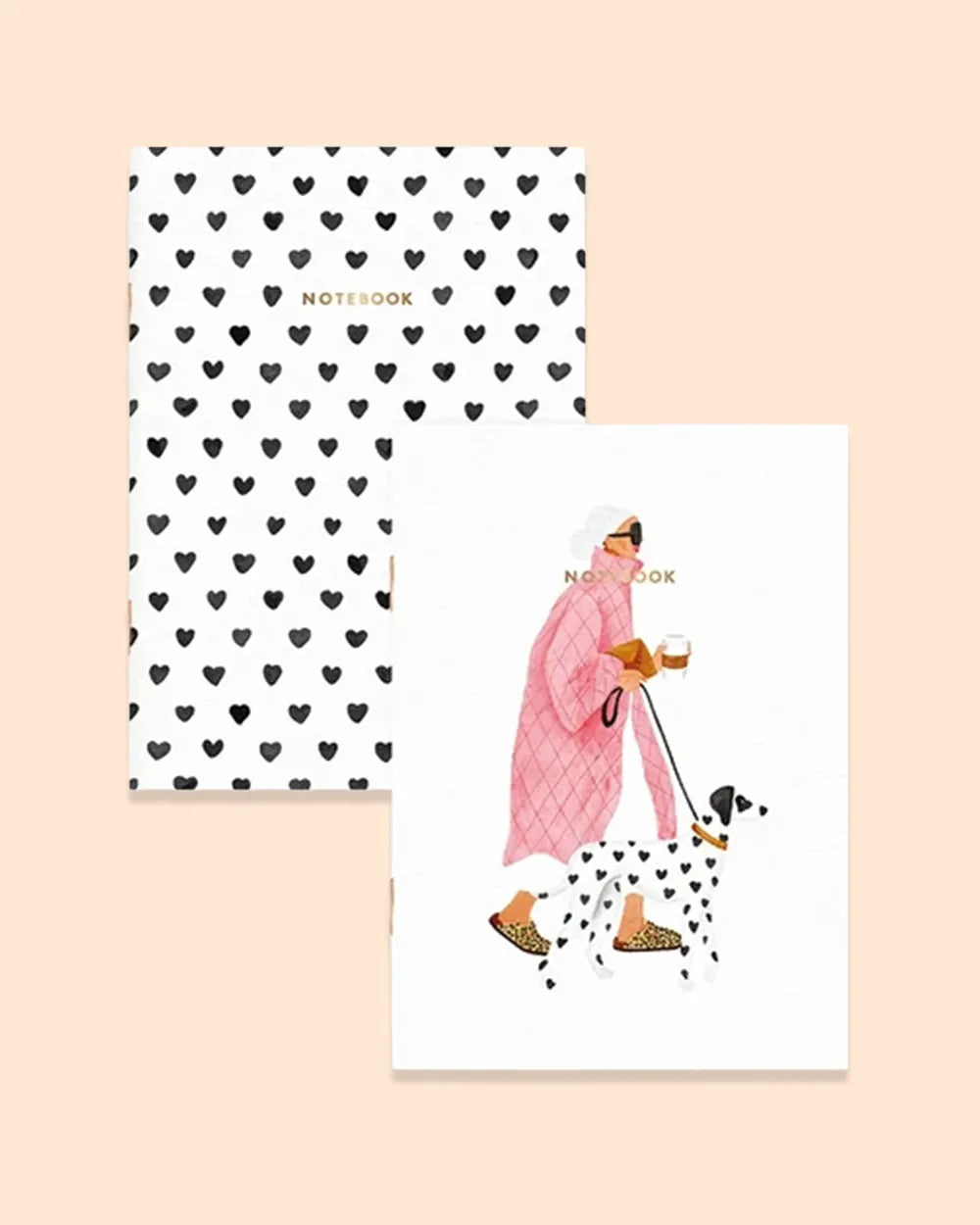 Atws A6 Notebooks Duo Pack of 2 Dalmatian
