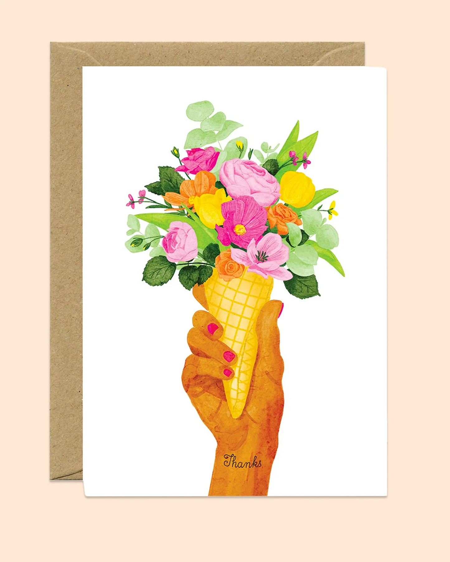 Thanks Ice Cream Flowers