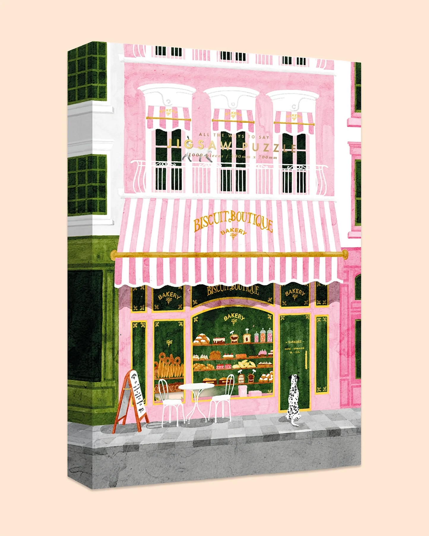 Atws Jigsaw Puzzle 1000 Pieces Pink Bakery