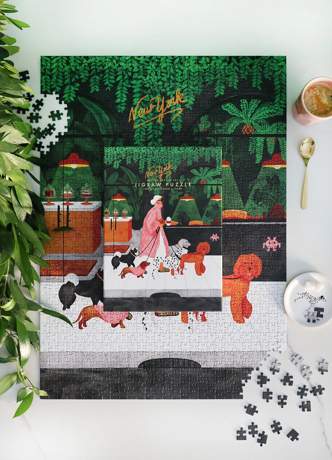 Atws Jigsaw Puzzle 1000 Pieces Dog Sitter