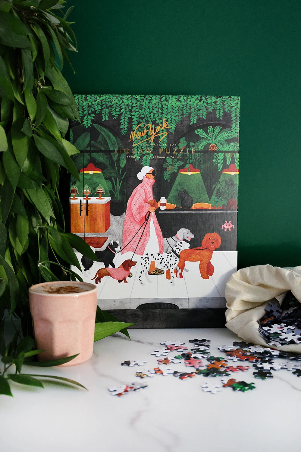 Atws Jigsaw Puzzle 1000 Pieces Dog Sitter