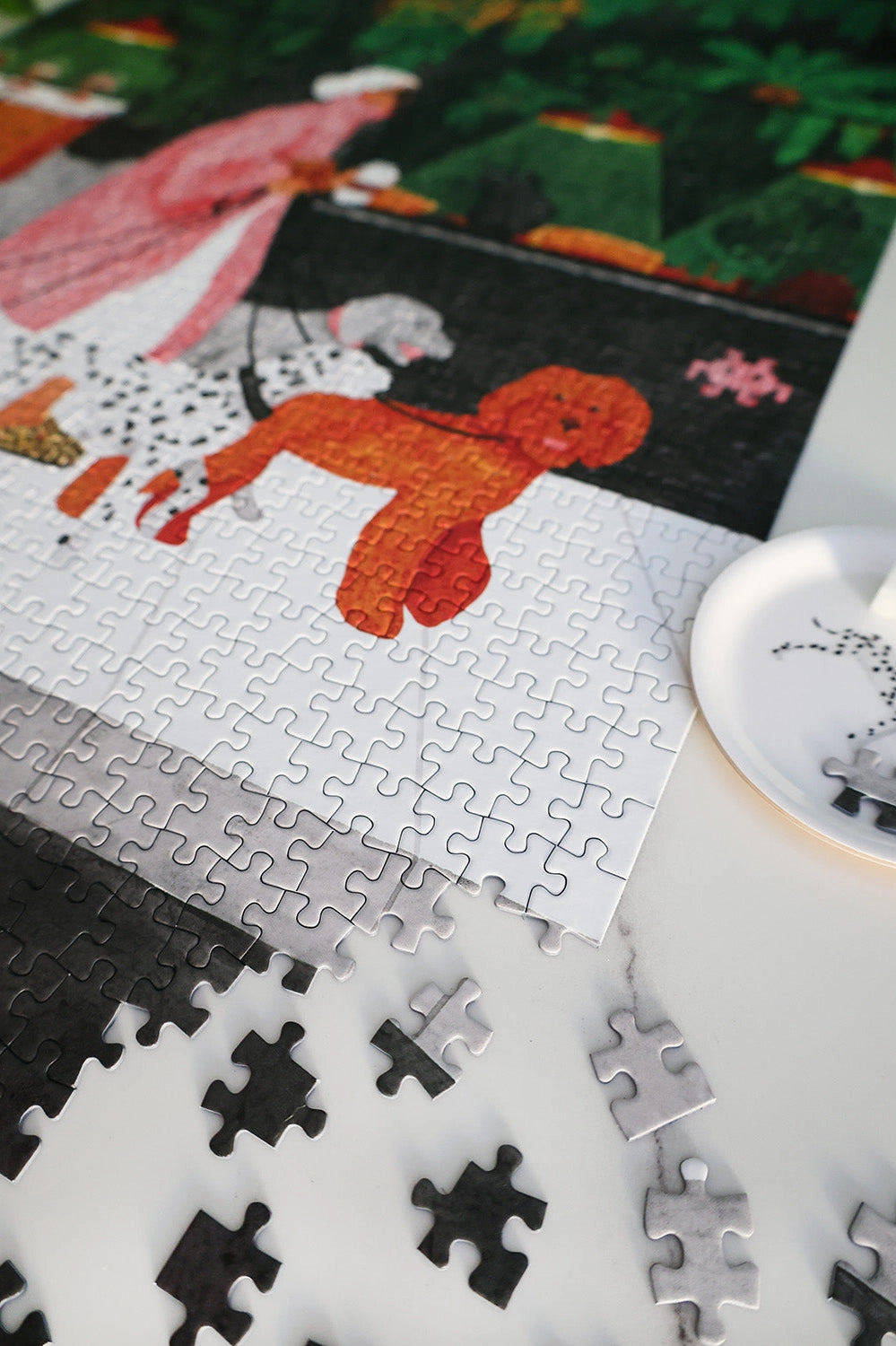 Atws Jigsaw Puzzle 1000 Pieces Dog Sitter