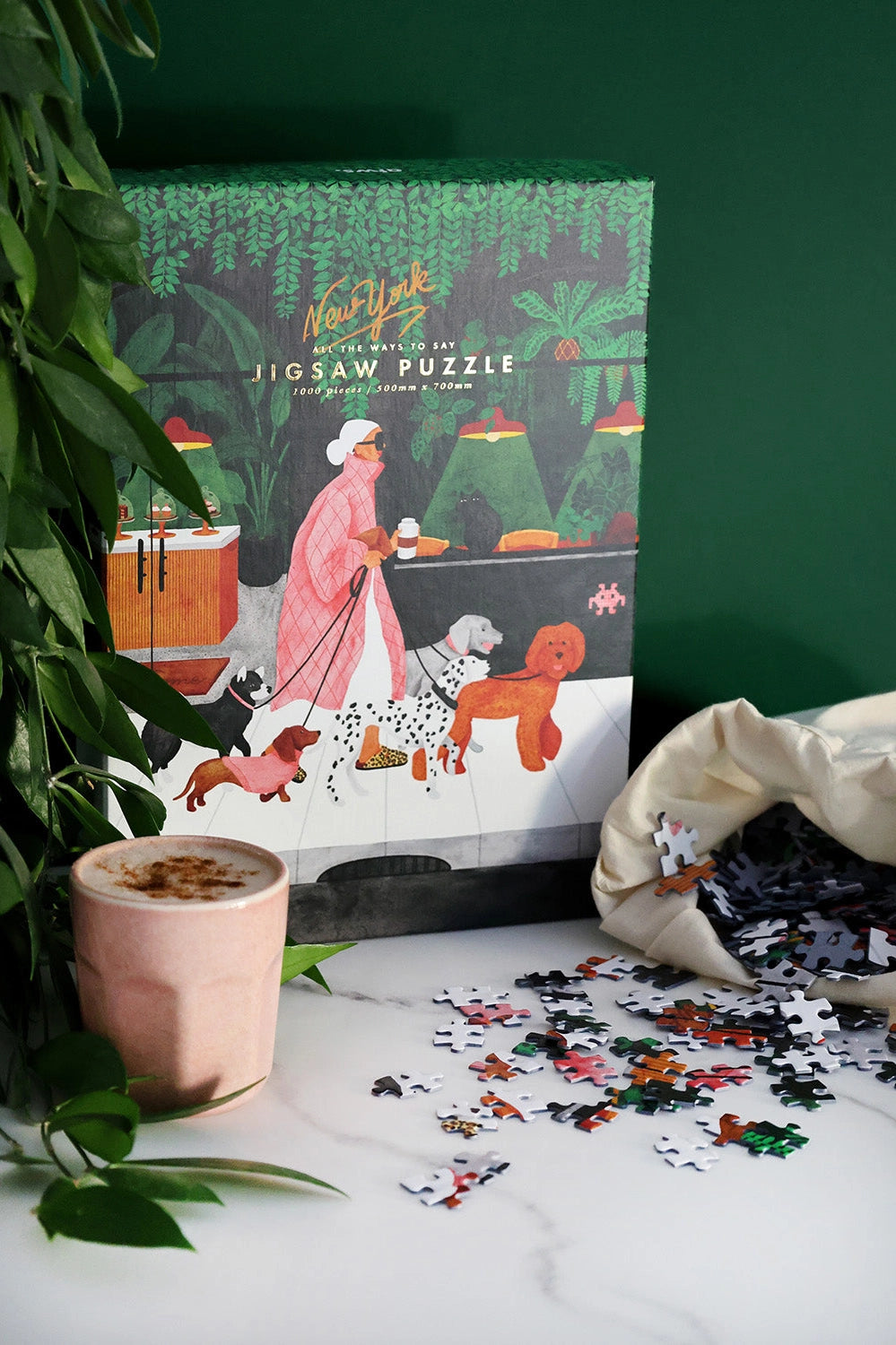 Atws Jigsaw Puzzle 1000 Pieces Dog Sitter