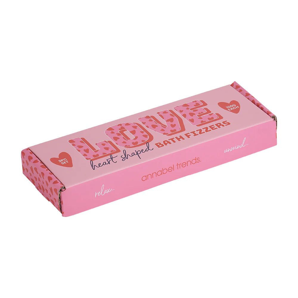 Annabel Trends Bath Fizzers (Love Heart Set)