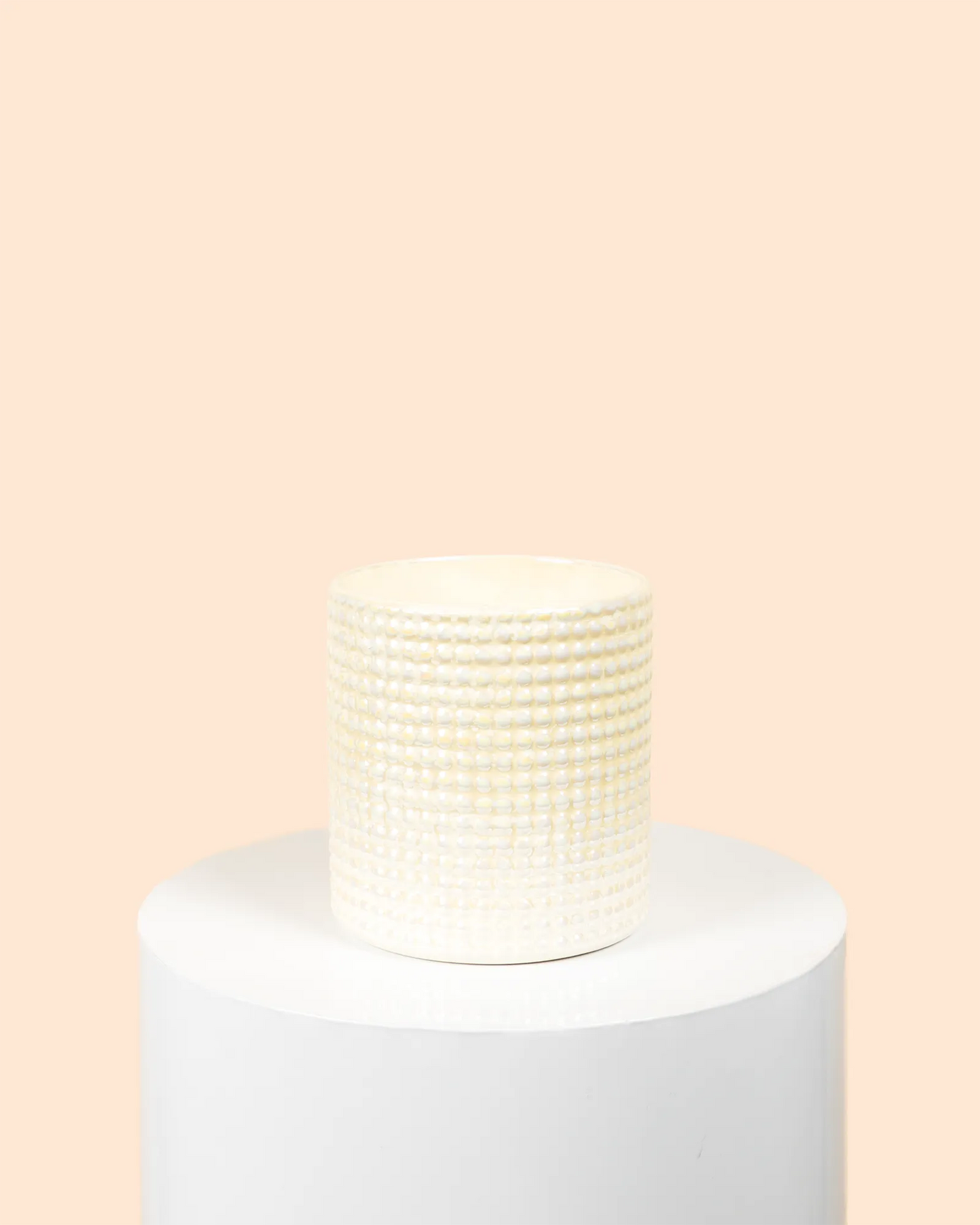 Bella Cylinder Pot (Ecru)