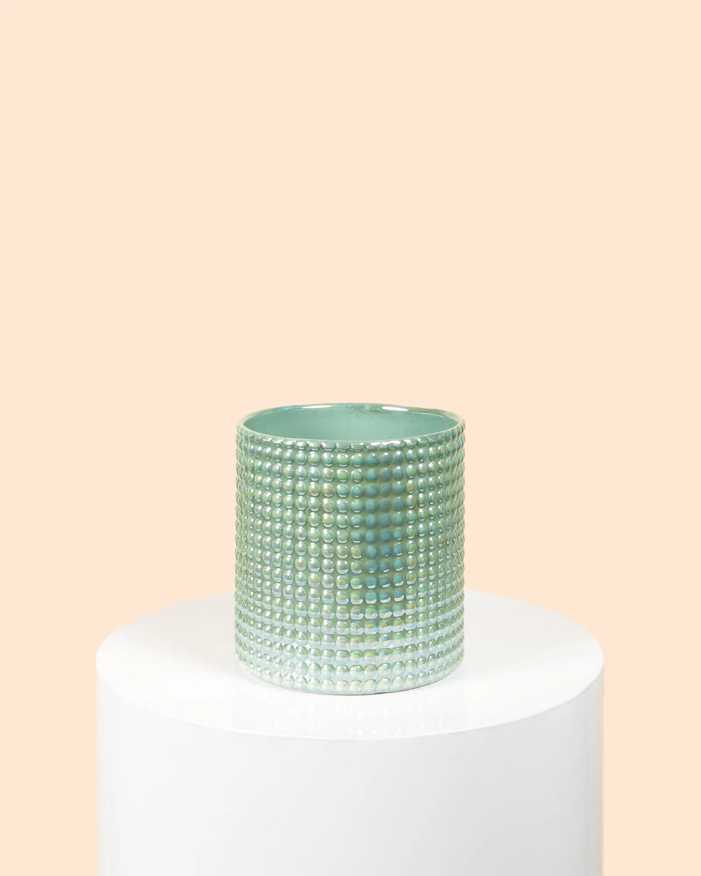 Bella Cylinder Pot (Green)