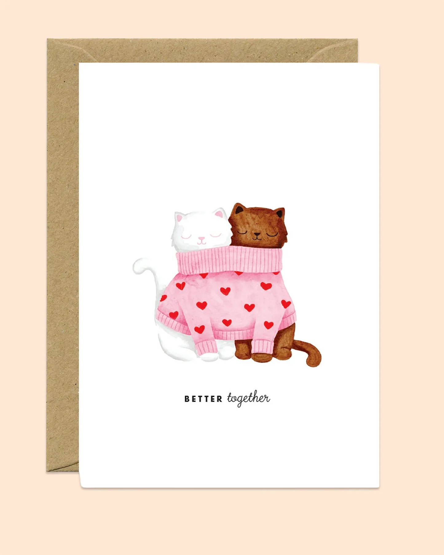 Better Together Cats Card