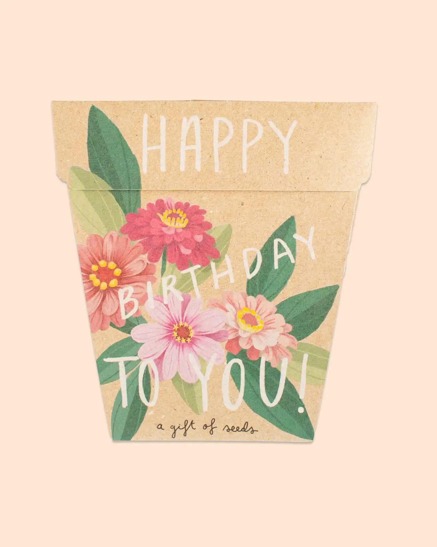 Sow 'n Sow Gift of Seeds (Birthday Zinnia)