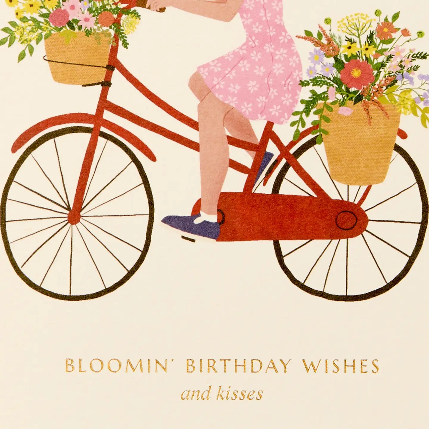 Bloomin' Birthday Wishes And Kisses Card