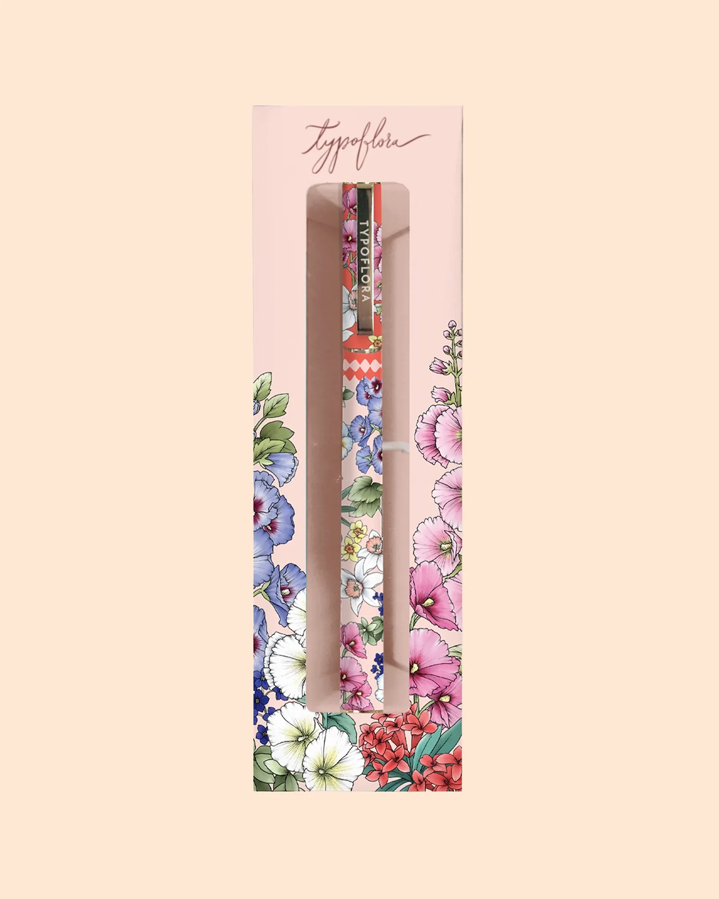 Blooms In Pink Rollerball Pen