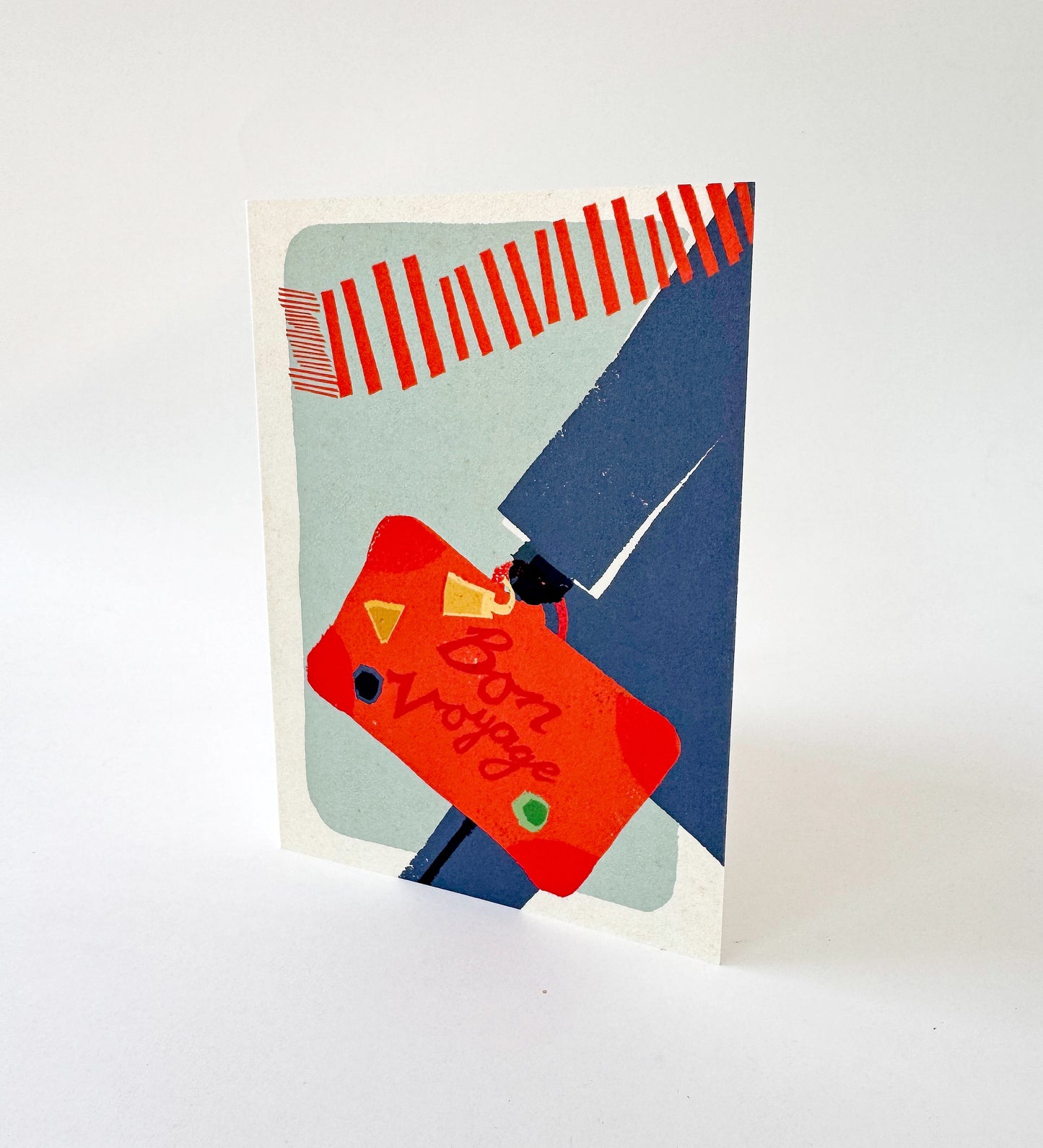 Bon Voyage Suitcase Card
