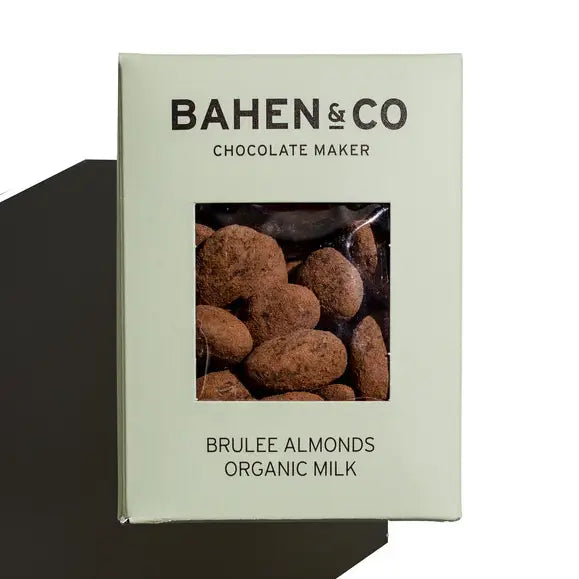 Bahen & Co Brulee Almonds Organic Milk Chocolate