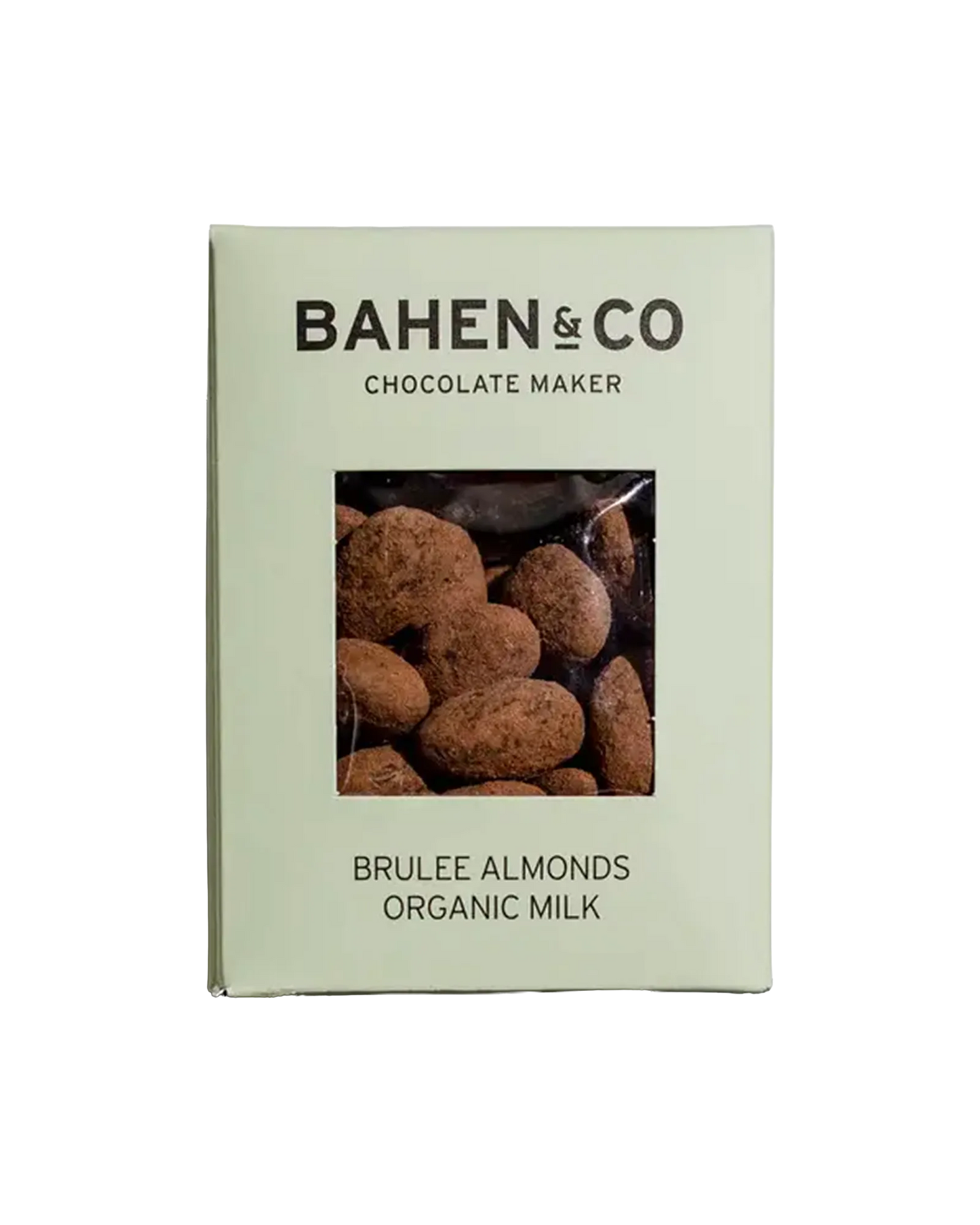Bahen & Co Brulee Almonds Organic Milk Chocolate