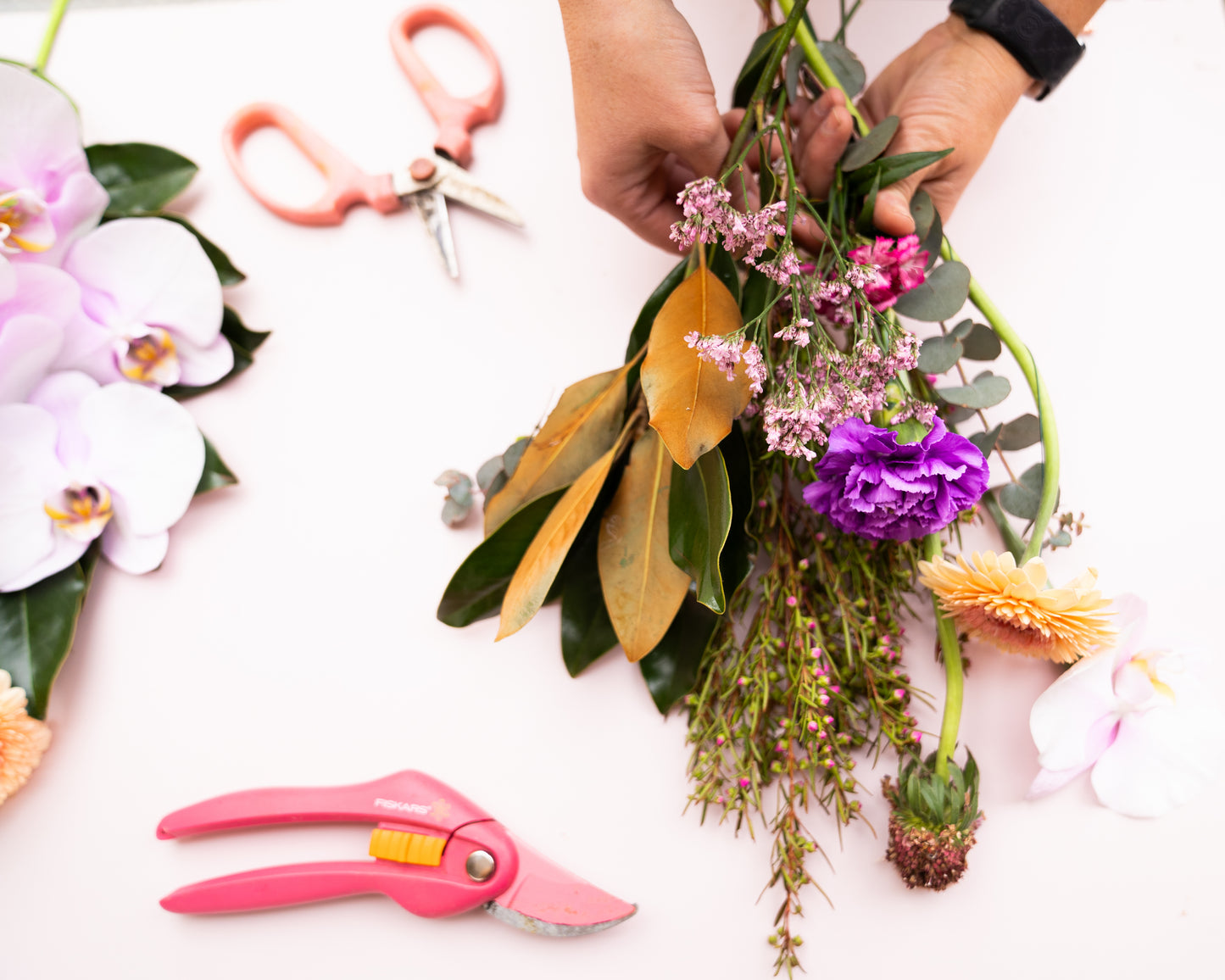 Flower Bouquet - Petals and Pastries