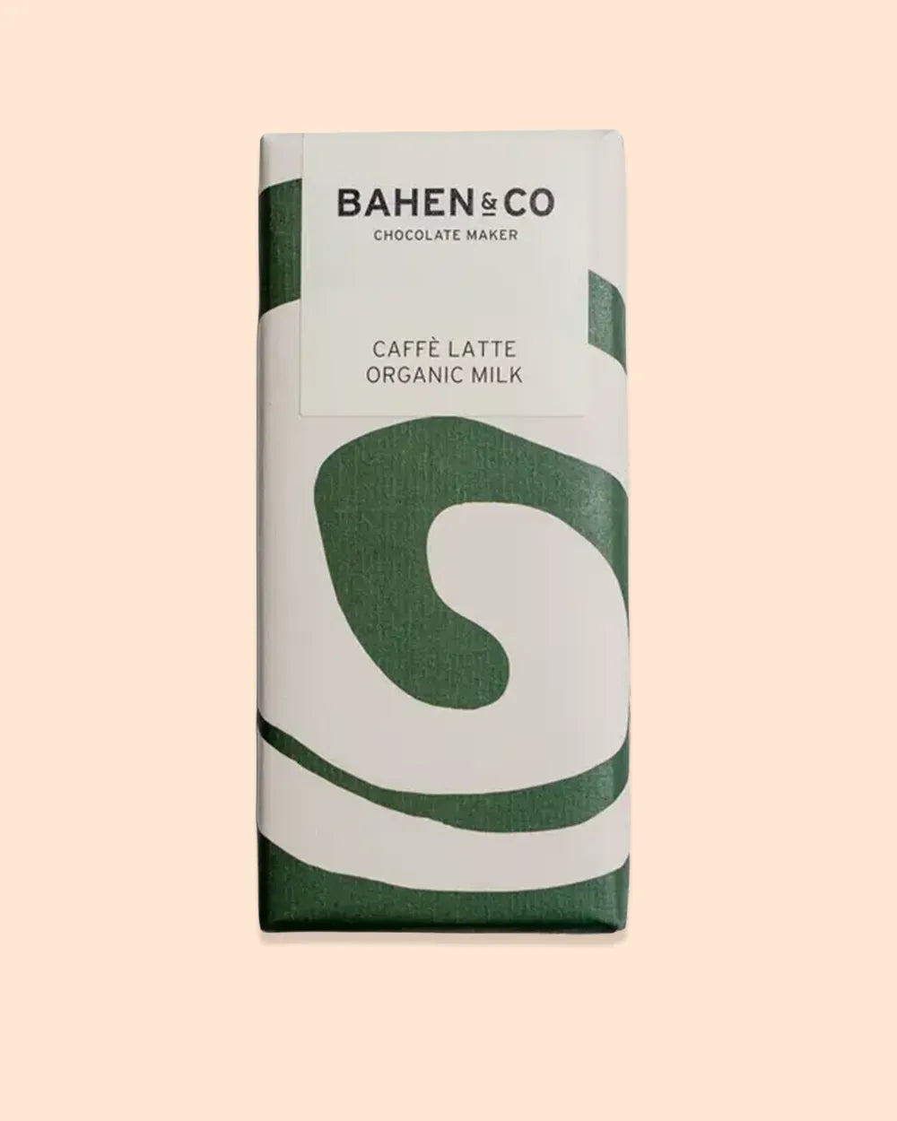 Bahen & Co Caffe Latté Organic Milk Chocolate Bar