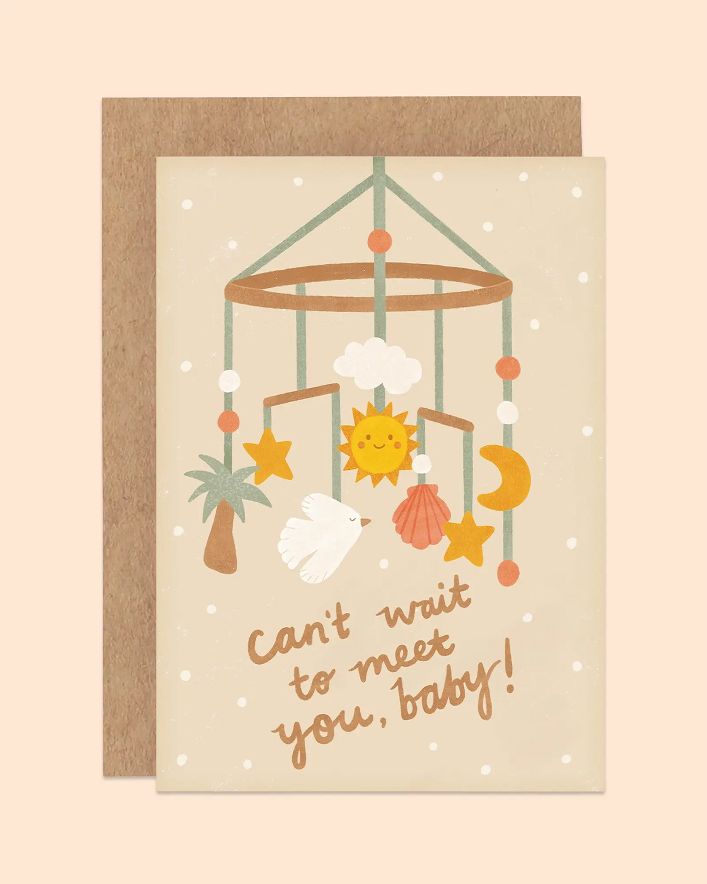 Can't Wait To Meet You Baby Card