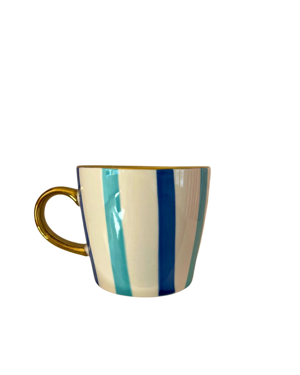 Carla Dinnage Designs Le Stripe Mug (Blue)