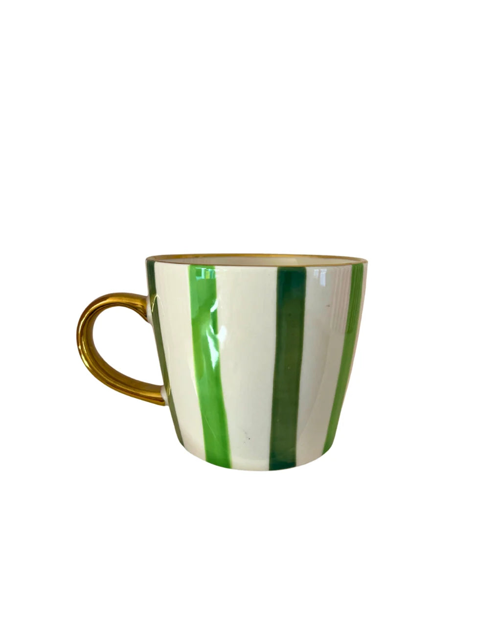 Carla Dinnage Designs Le Stripe Mug (Green)