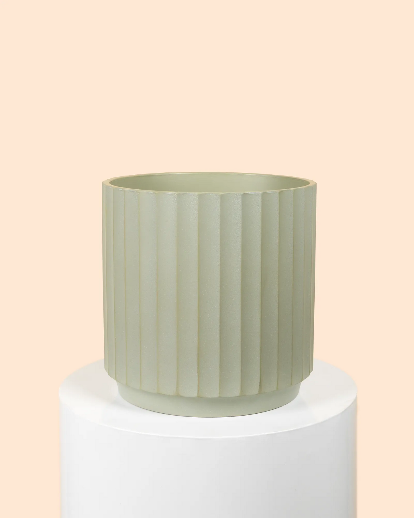 Cedar Cylinder (Sage) Pot