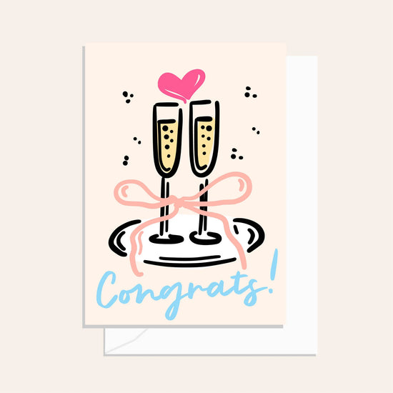 Champagne Congrats! Card