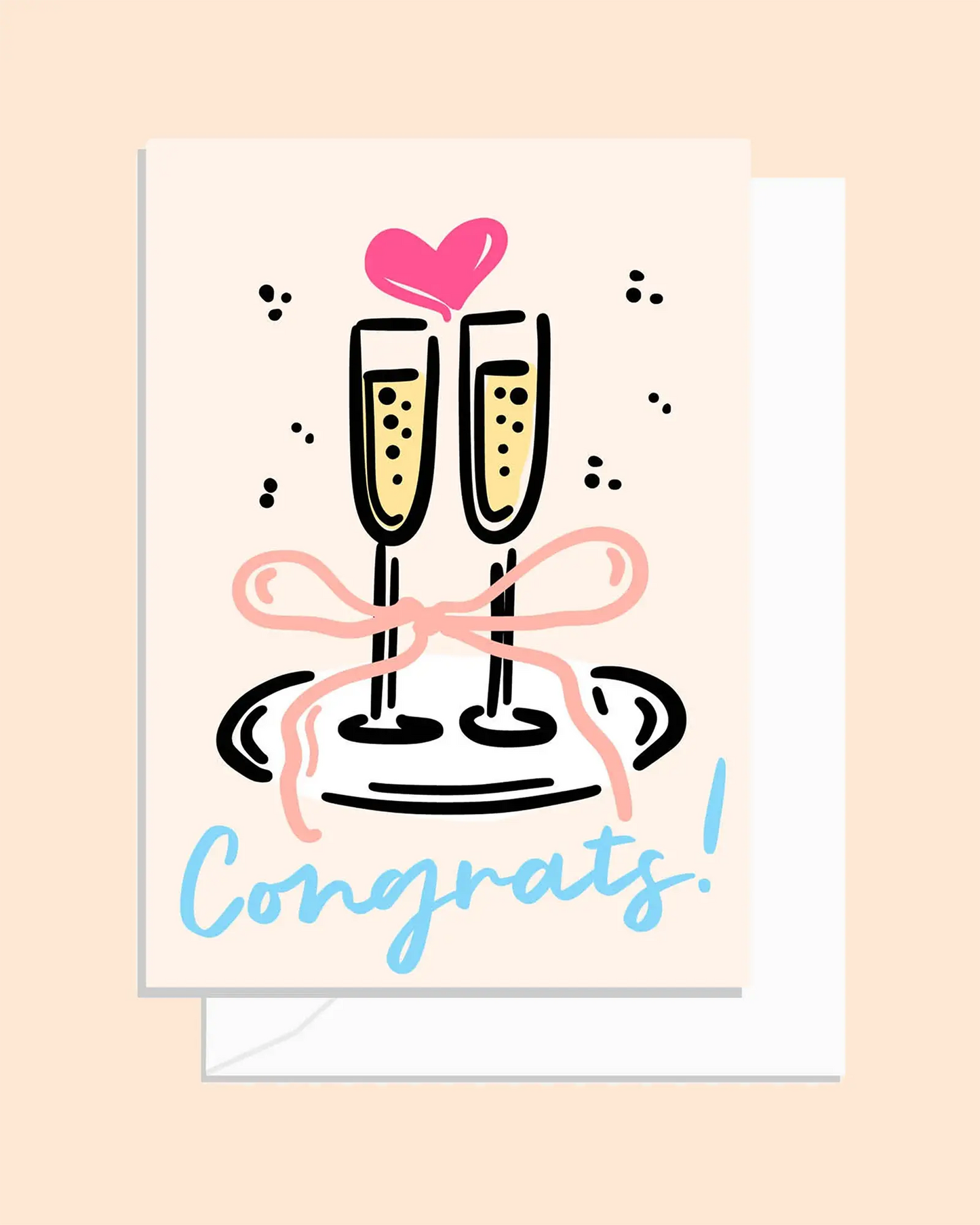 Champagne Congrats! Card