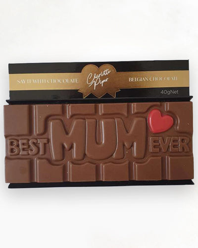 Charlotte Piper Best Mum Chocolate Bar (40g) (Milk Chocolate)