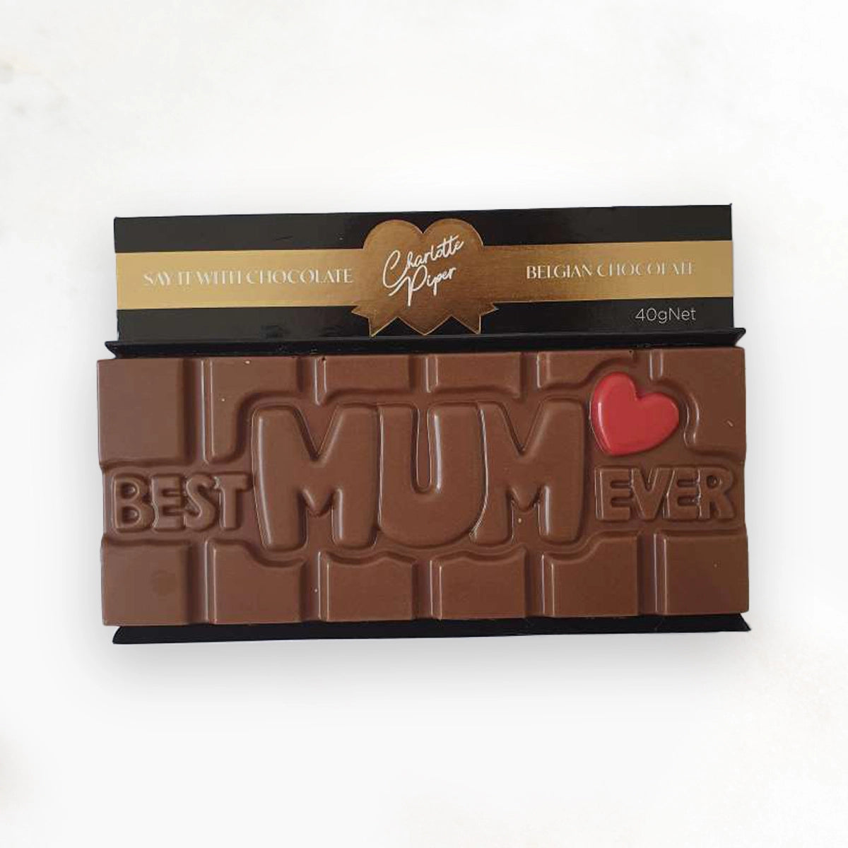 Charlotte Piper Best Mum Chocolate Bar (40g) (Milk Chocolate)