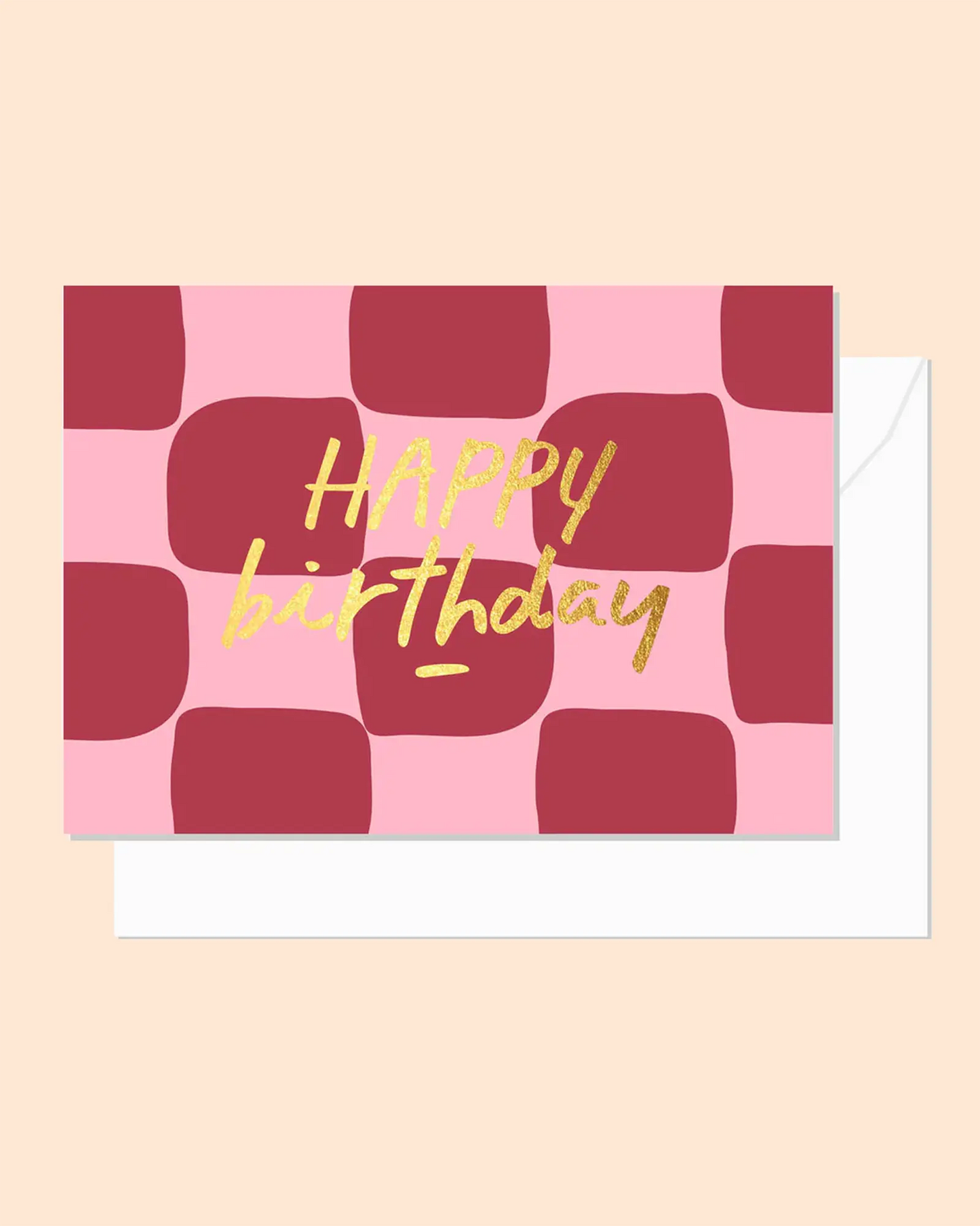 Check Cherry Birthday Card