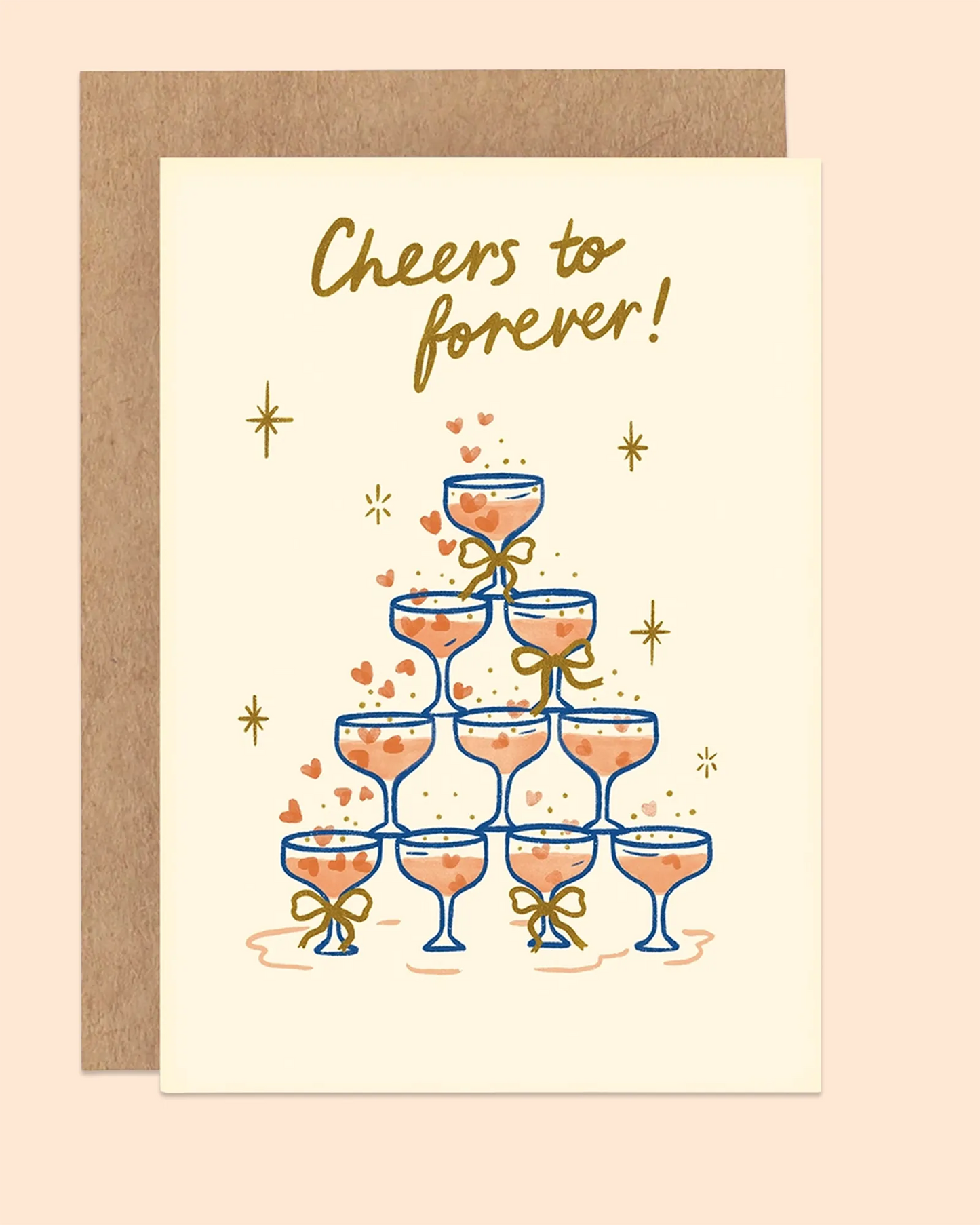 Cheers To Forever Card