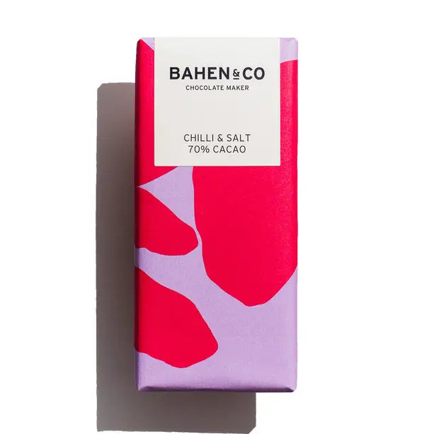 Bahen & Co Chilli and Salt Chocolate Bar