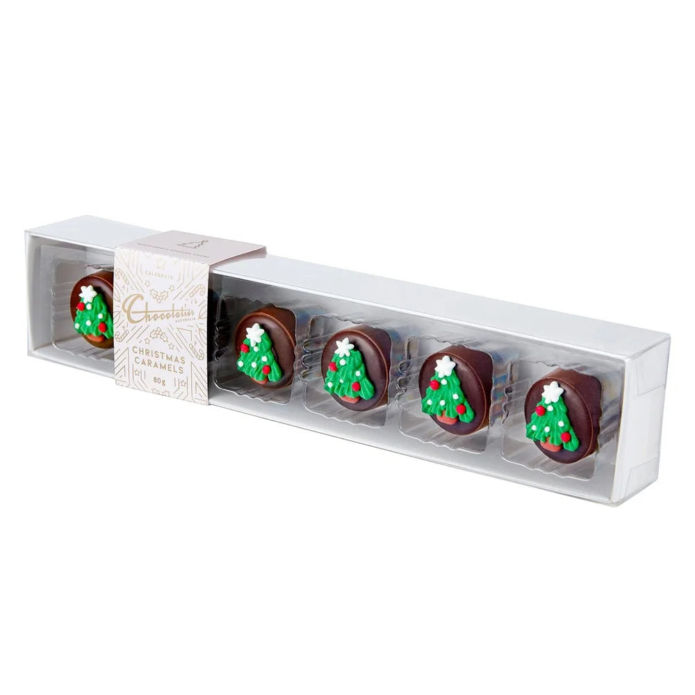 Chocolatier Christmas Milk Chocolate Caramels (80g)
