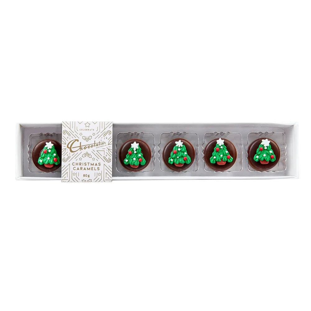 Chocolatier Christmas Milk Chocolate Caramels (80g)