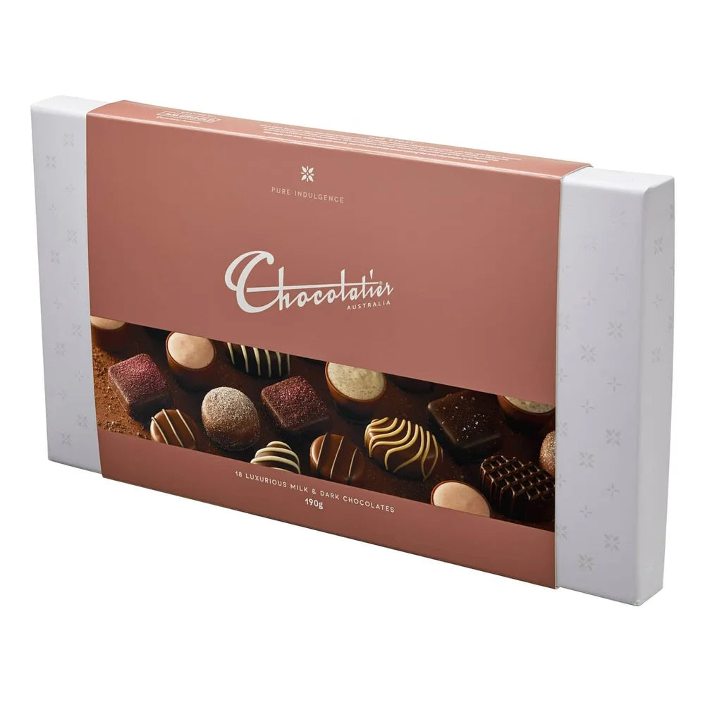 Chocolatier Pure Indulgence Milk & Dark Chocolates (190g)