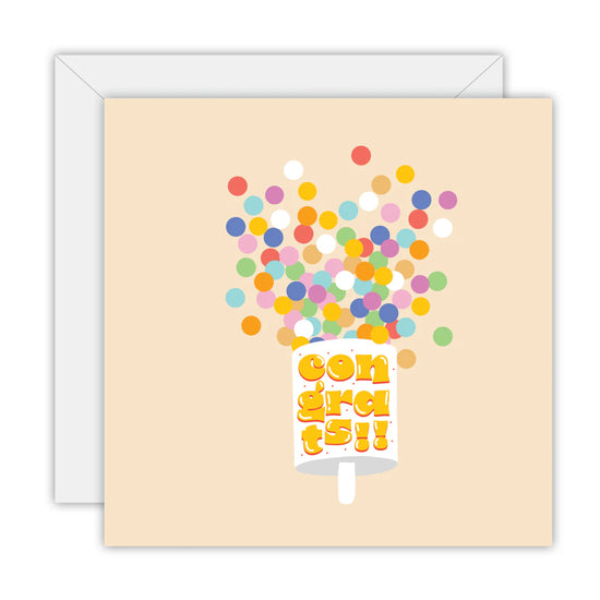 Congrats Confetti Card