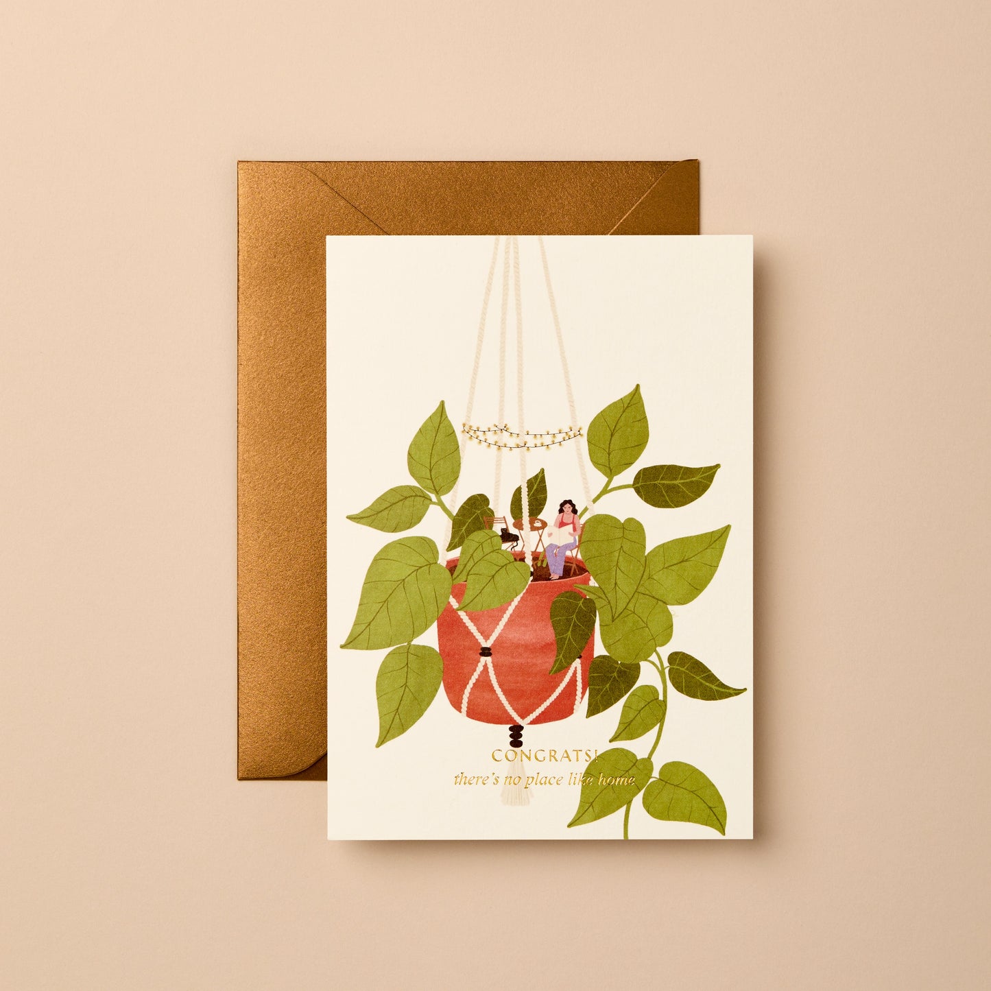 Congrats There's No Place Like Home Card