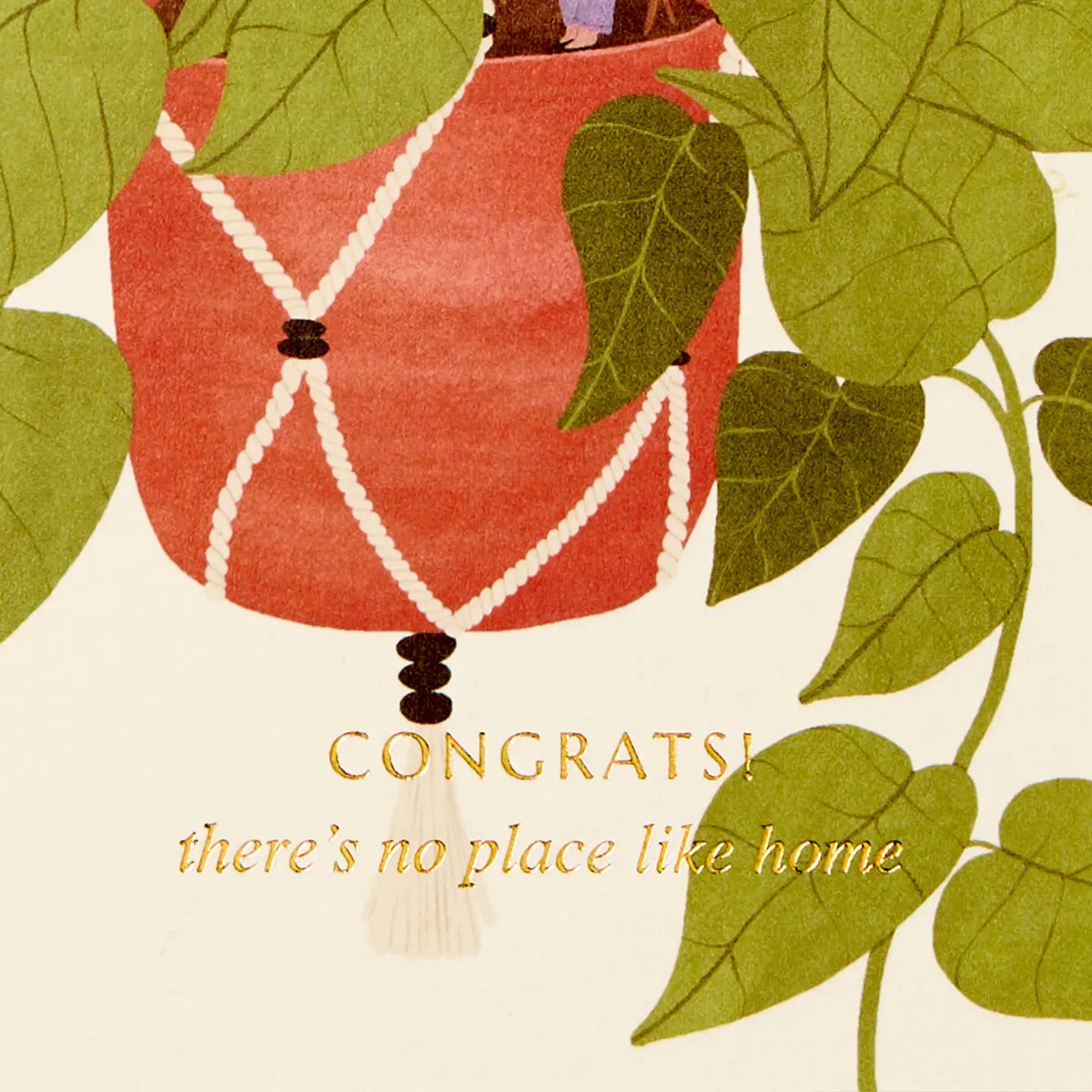 Congrats There's No Place Like Home Card