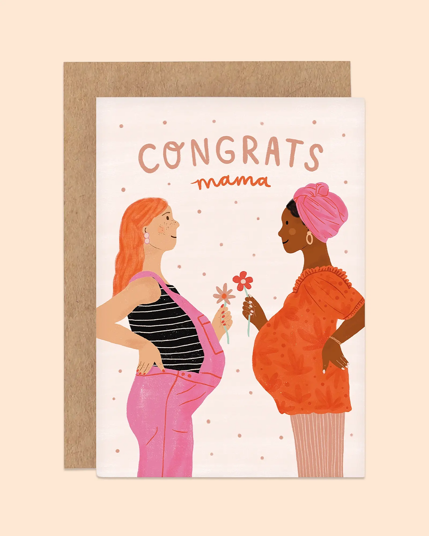 Congrats Mama Greeting Card