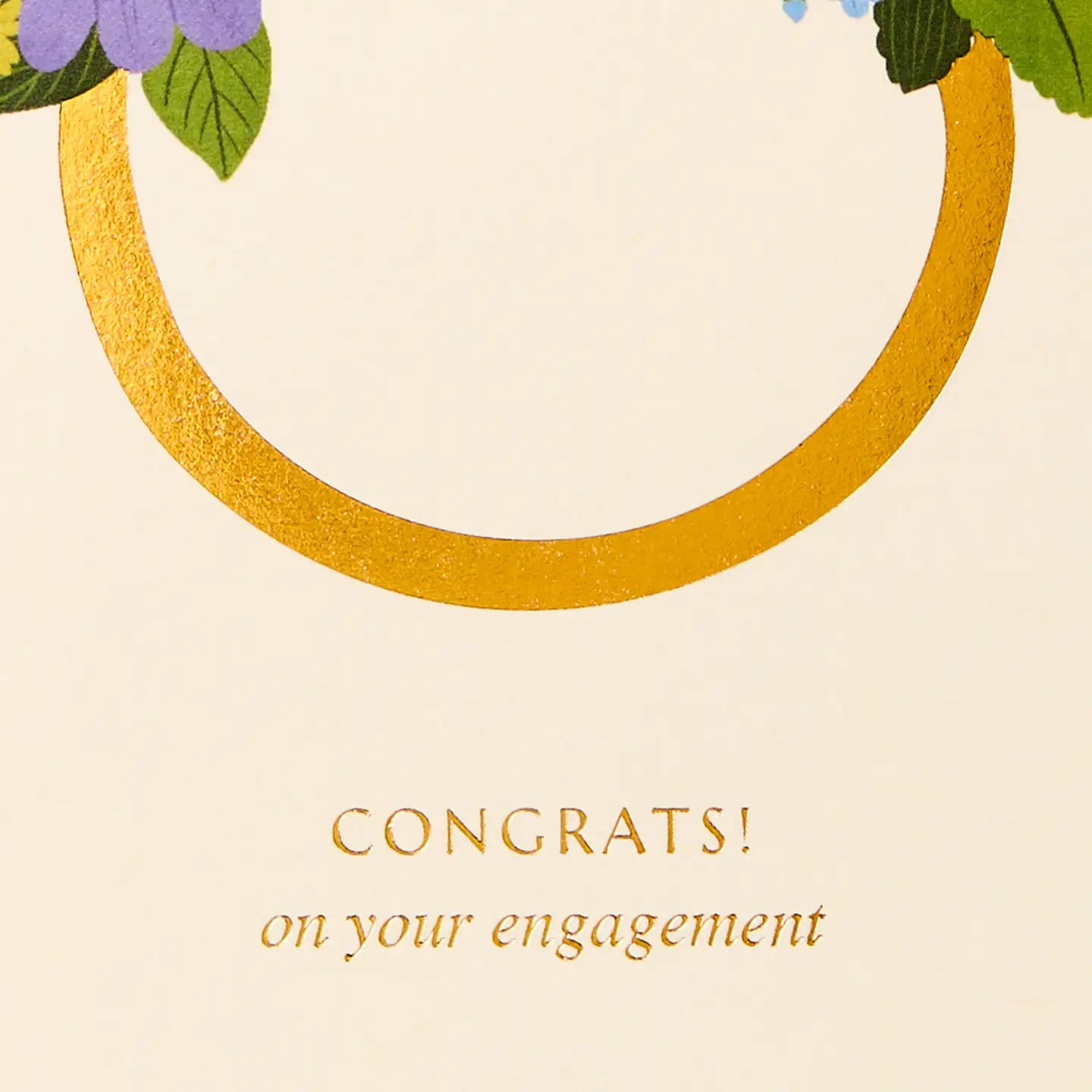 Congrats! On Your Engagement Card