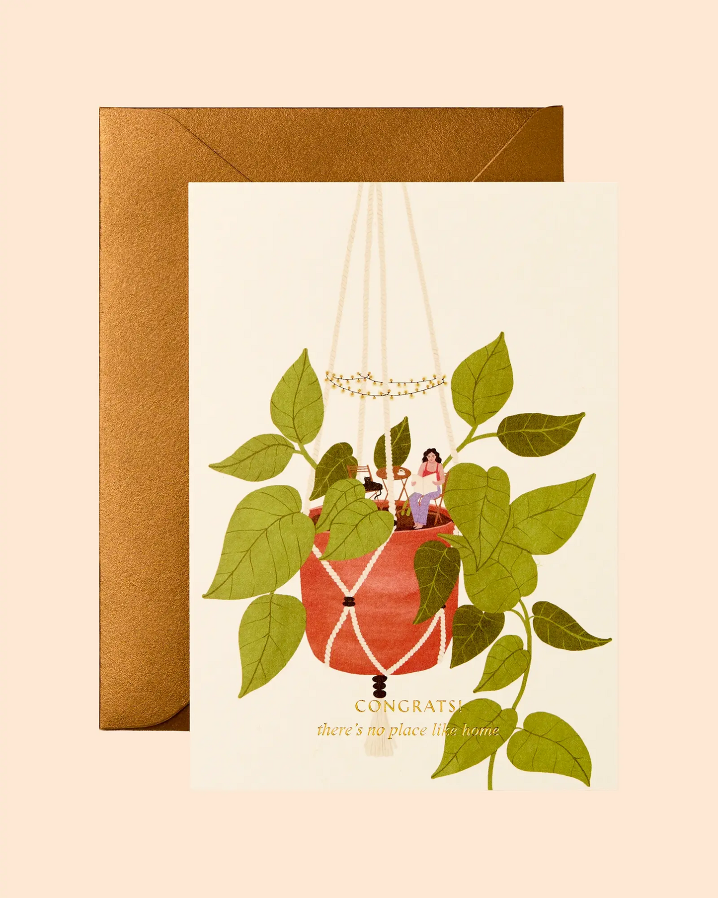 Congrats There's No Place Like Home Card