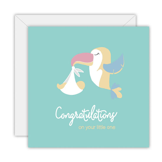 Congratulations On Your Little One Card