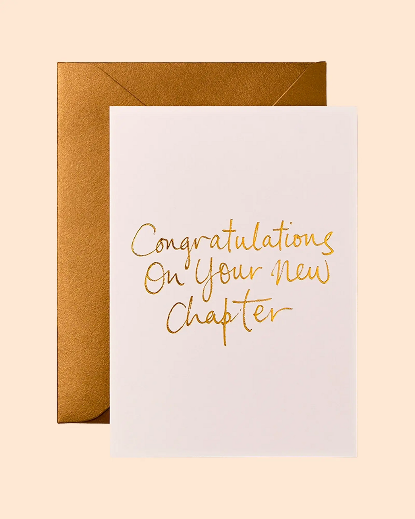 Congratulations On Your New Chapter Card