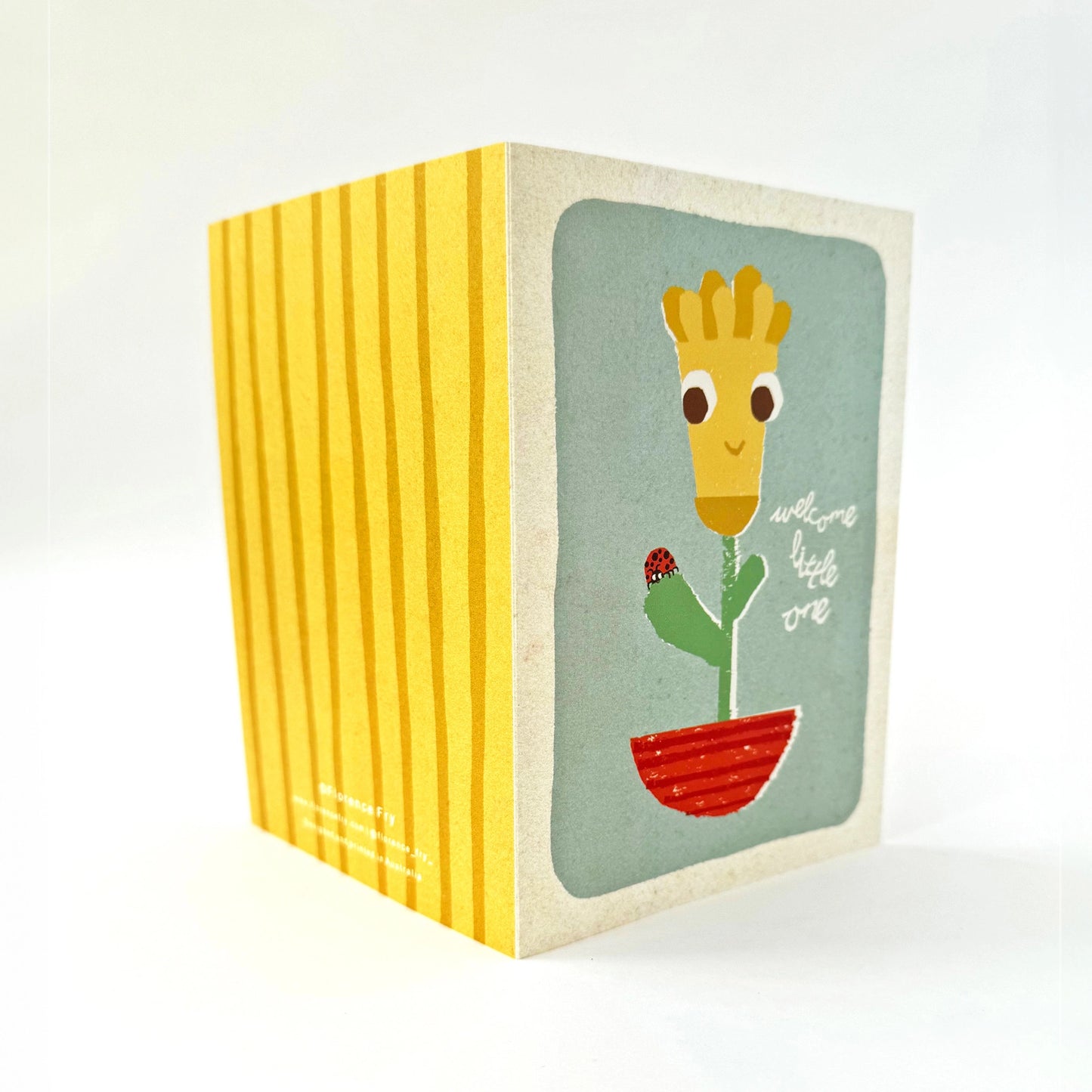 Daffodil Welcome Little One Card
