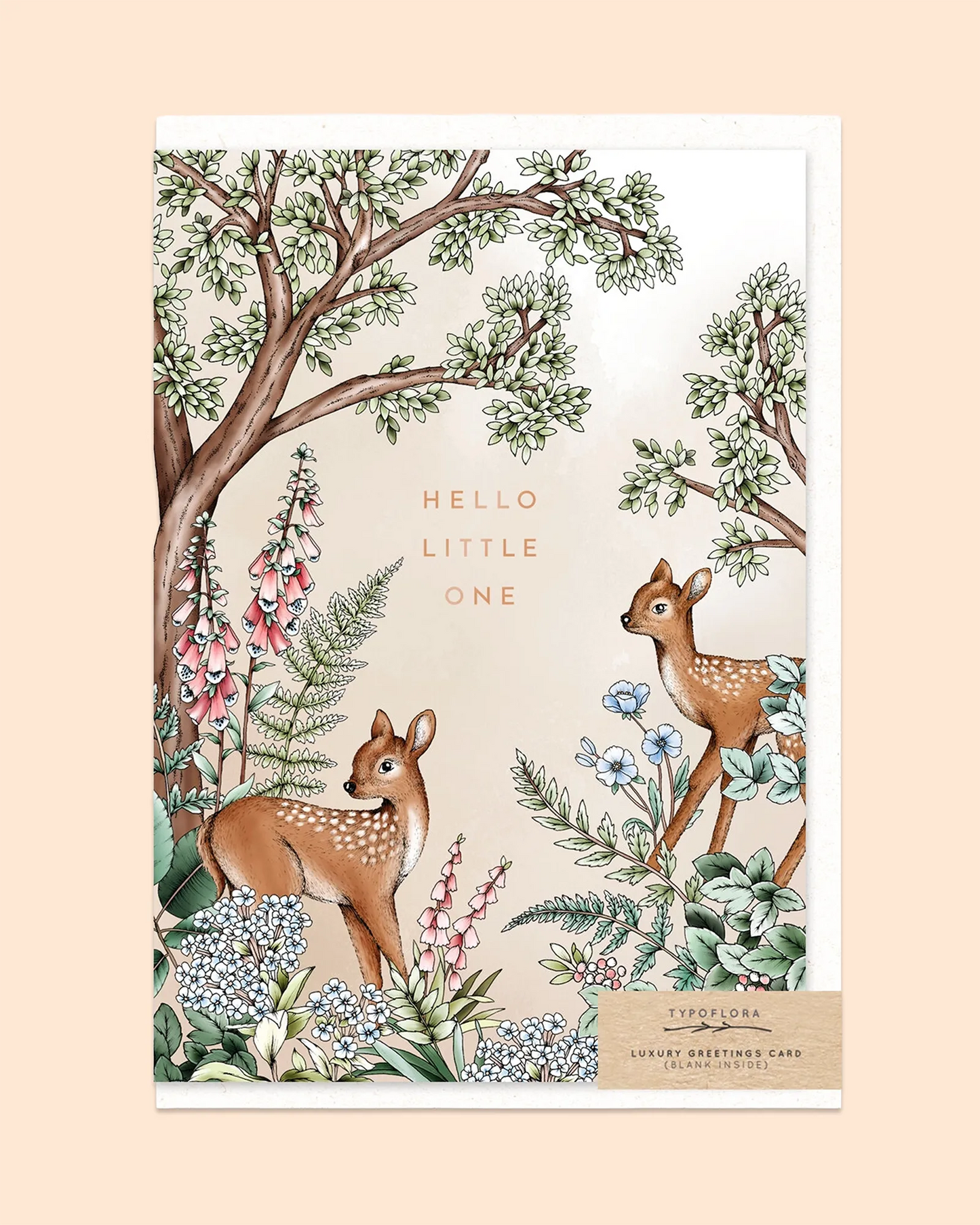 Deer Baby Card