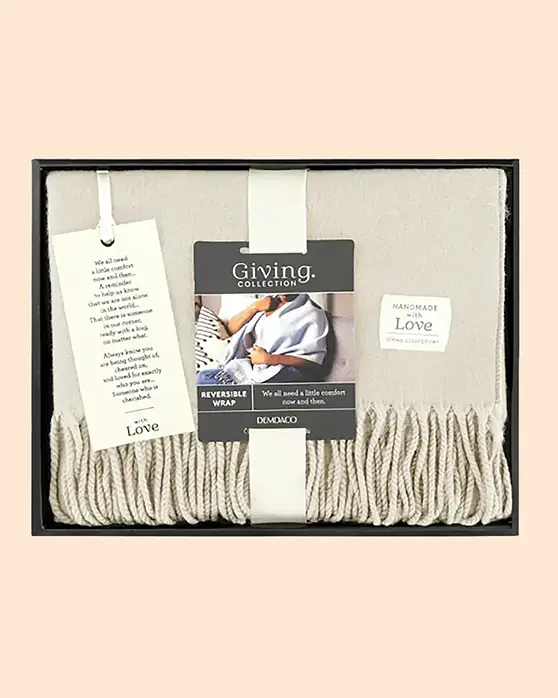 Demdaco Cream Giving Wrap